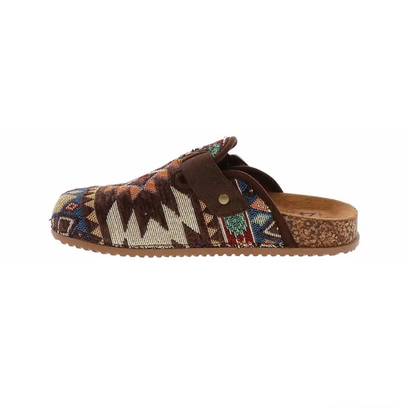 NWOT Dirty Laundry Women's Colorful Clog 𖤓 Slide On Shoes. - Picture 8 of 9